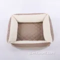 長方形の耐水性ペット犬の睡眠ベッド